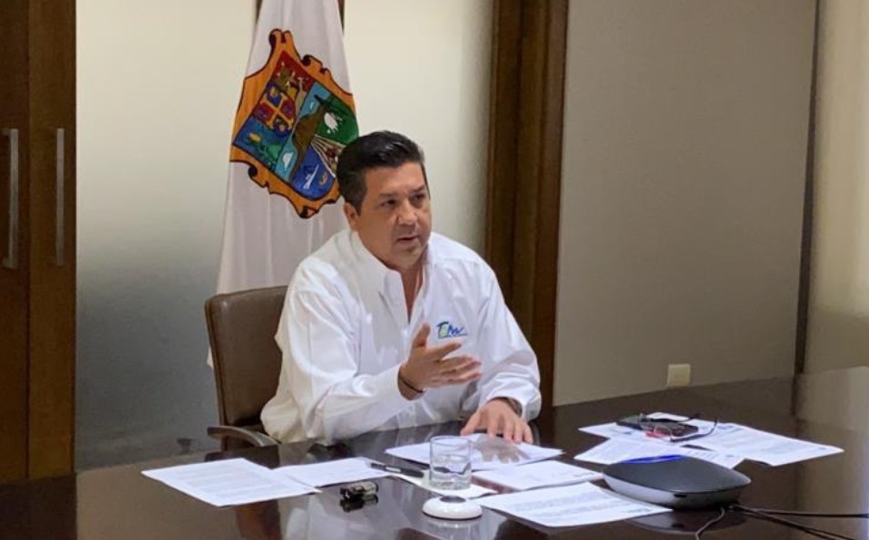 Gobernadores del país sostuvieron una videoconferencia con titulares de Segob y SRE. (Foto/ Twitter @fgcabezadevaca)