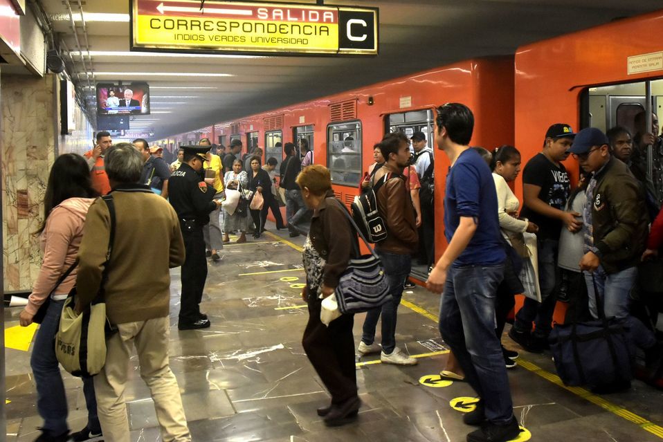 Línea 1 del Metro de CdMx. (Archivo Cuartoscuro)
