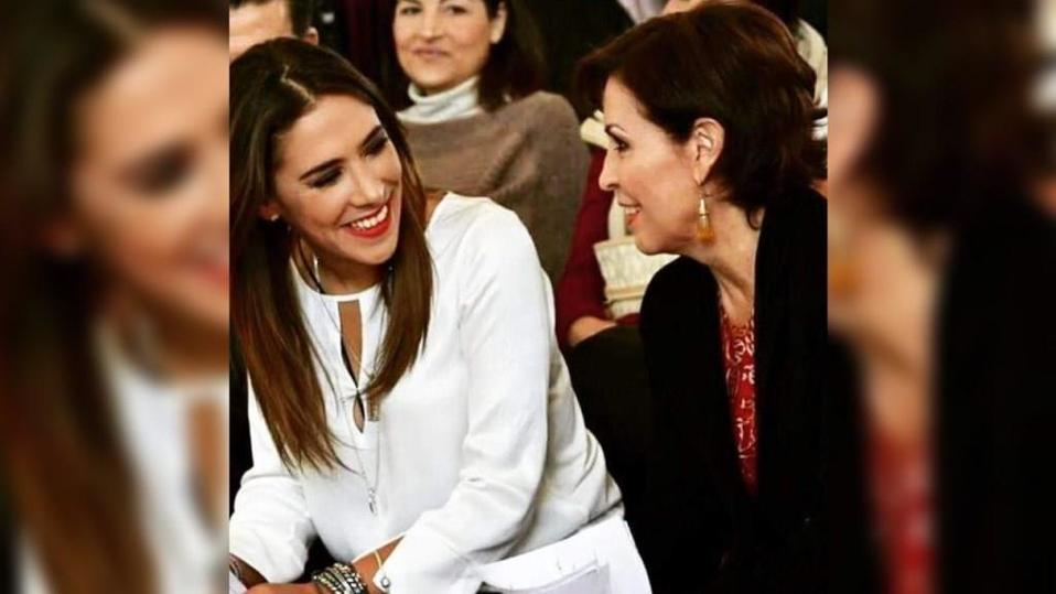 Mariana Moguel y Rosario Robles (Twitter | @Mariana_Moguel)