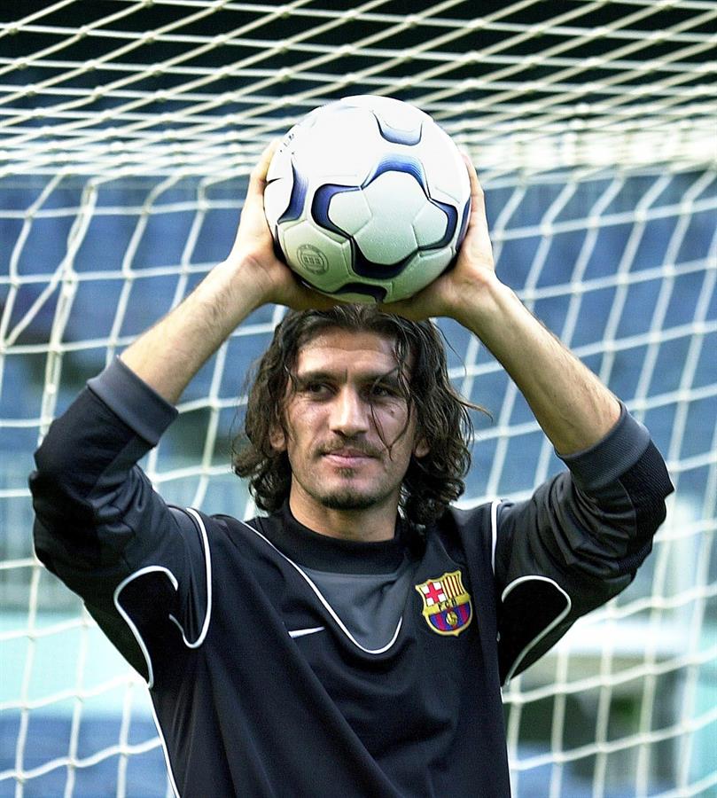 Rustu Recber, ex portero del Barcelona (EFE)