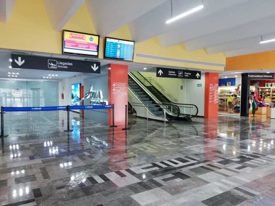 Aeropuerto de Tampico (Foto/ELDA LETICIA GUTIÉRREZ)