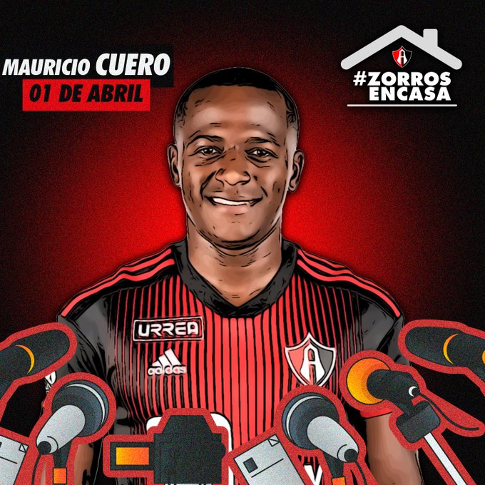 l colombiano Mauricio Cuero aseguró que a los futbolistas les toca poner de su parte. (Cortesía)