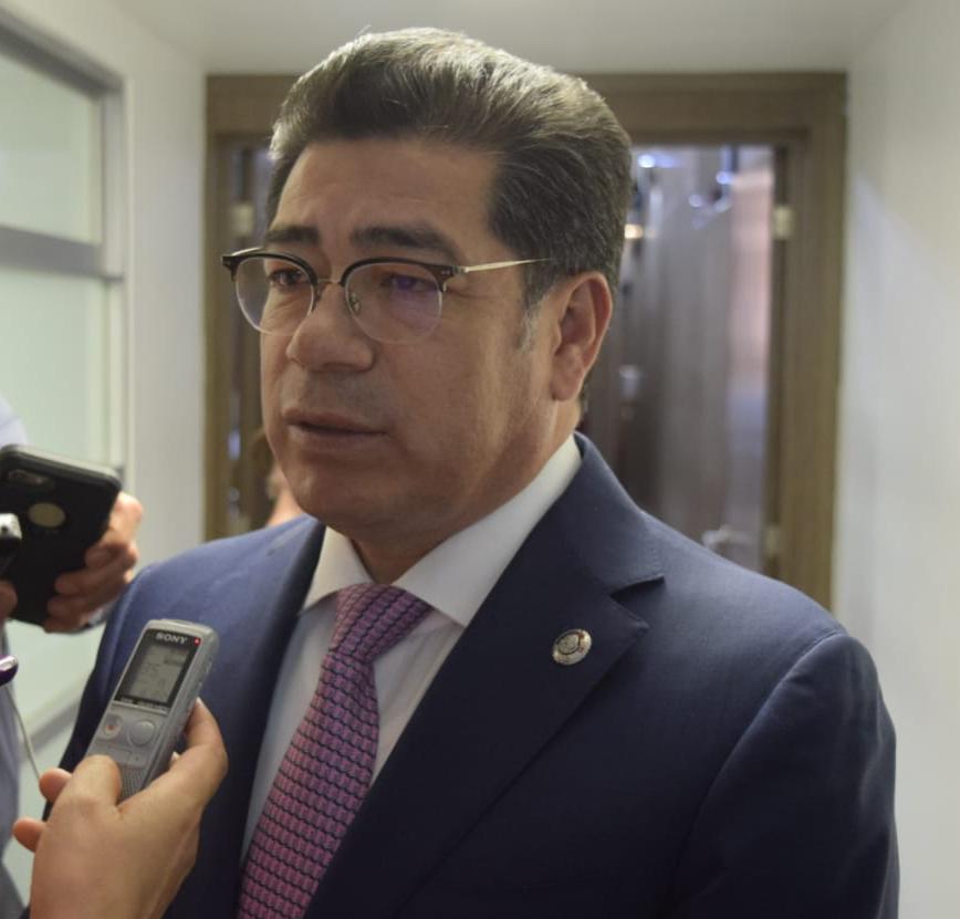 El coordinador del PRI, Miguel Sámano Peralta. (Especial)