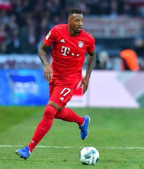 Jerome Boateng, jugador del Bayern Múnich (Instagram @jeromeboateng)