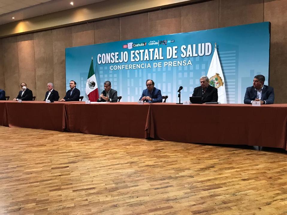 El gobernador se reunión con los 38 alcaldes de Coahuila. (EspeciaI)