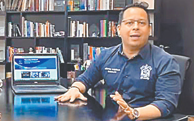 Héctor Castillo presentó el sitio en redes sociales. (Especial)