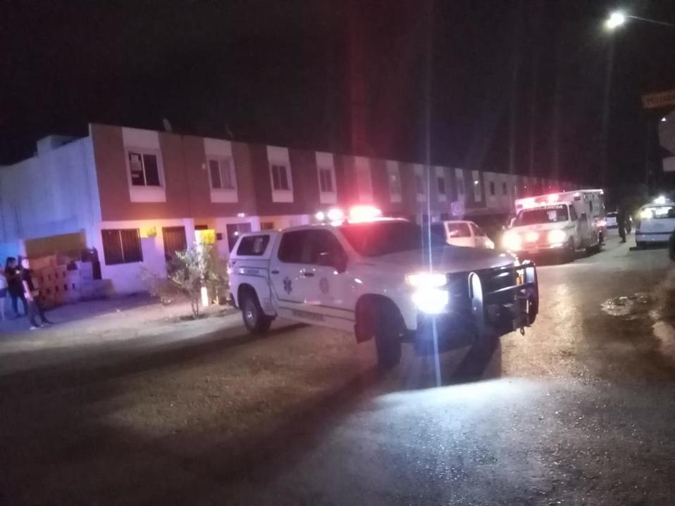 El hombre fue llevado al Hospital Universitario. Foto: Israel Santacruz.