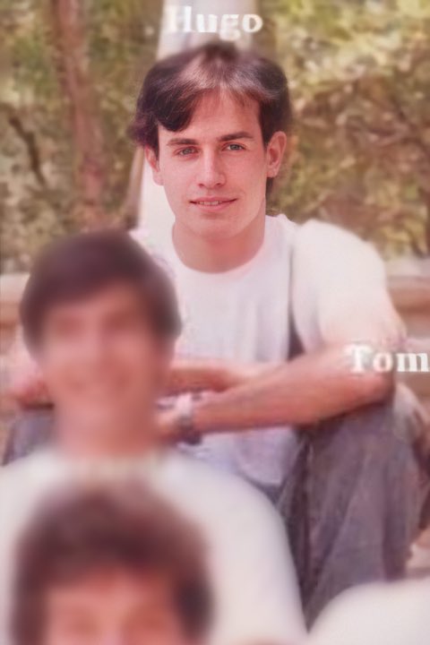 Hugo Lopez- Gatell en su juventud (Twitter).