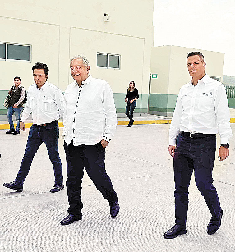 El Presidente entregó el Hospital del IMSS en Oaxaca. (Especial)