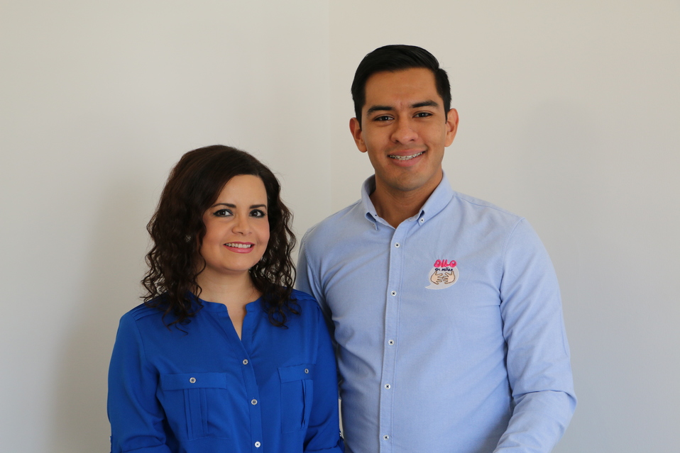 Rocío Garza y Gerardo Monsiváis, fundadores de Dilo con Señas. (Foto: Especial)
