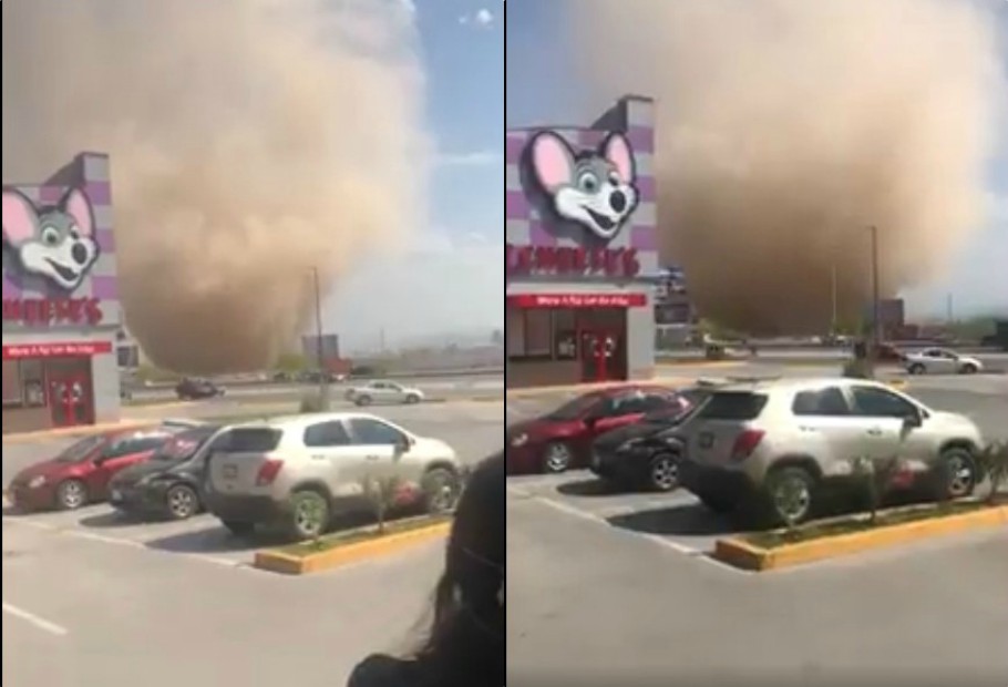 Tolvanera en Torreón. (Especial)