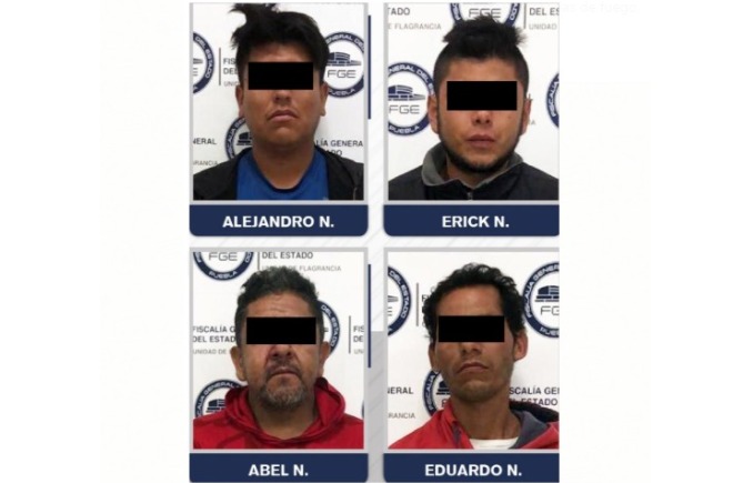 Cuatro vinculados a proceso por robo a tienda departamental. (Especial)