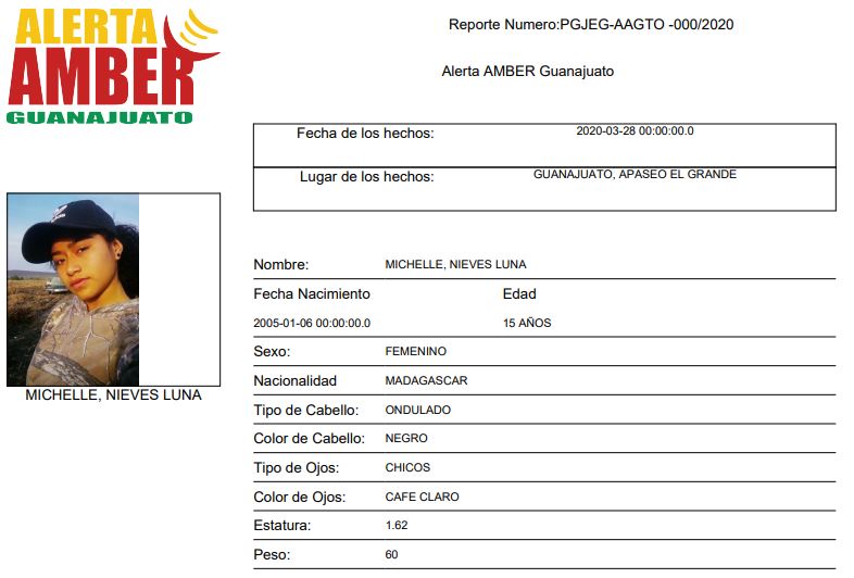 Activan alerta por menores desaparecidos