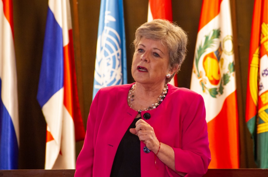 Alicia Bárcena, secretaria ejecutiva de la Cepal. (@cepal_onu)