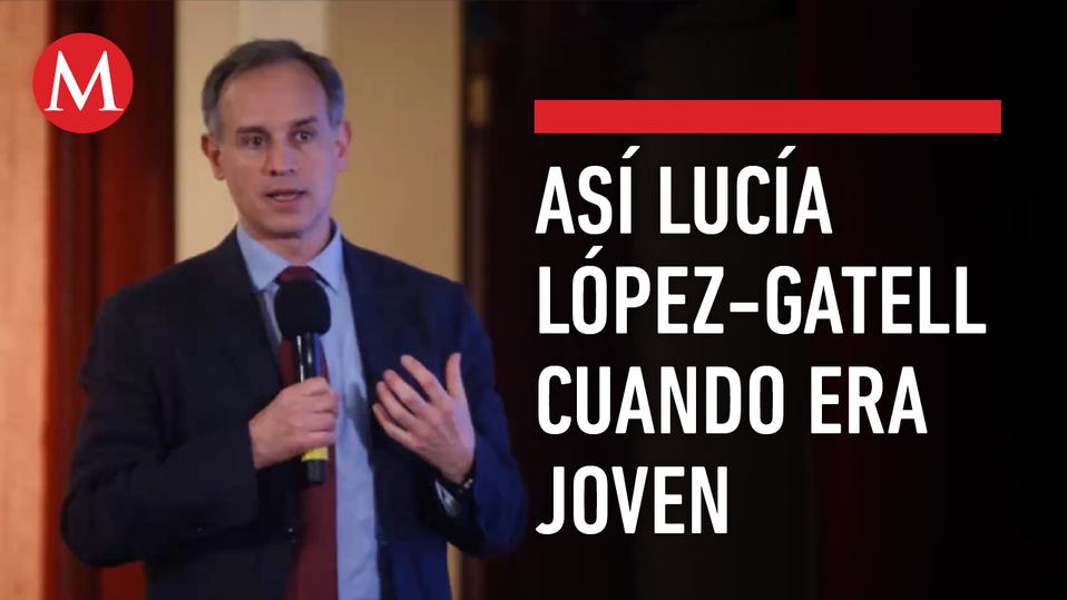 Así lucía Hugo López-Gatell en su juventud