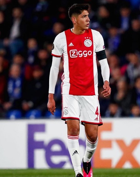 Edson Álvarez, jugador del Ajax (Instagram @edsonnalvarez)