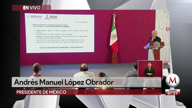 Estos empresarios apoyan a AMLO con alcohol para crear gel antibacterial