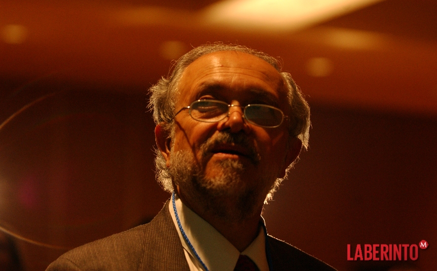 Mario Molina, Premio Nobel de Química. (Foto: Jesus Quintanar)