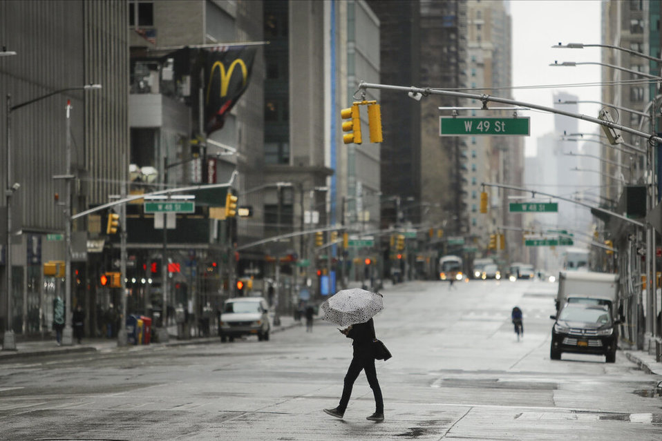 Más de 57 mil casos de coronavirus se han registrado en la ciudad de Nueva York. (AP)