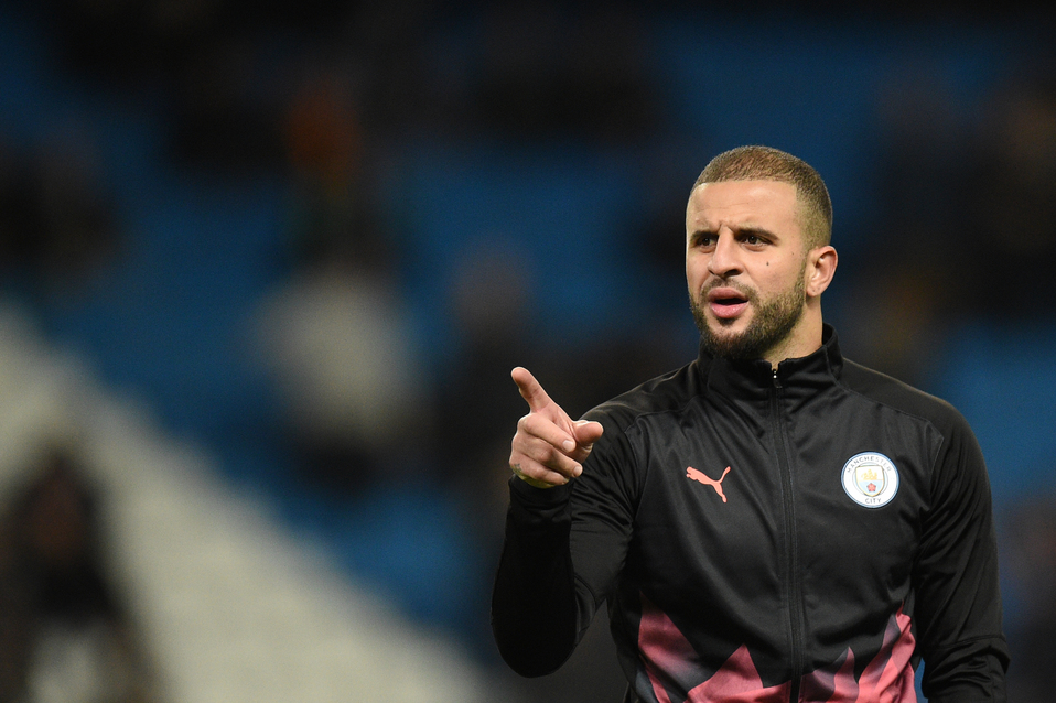 Kyle Walker, jugador del Manchester City (AFP)