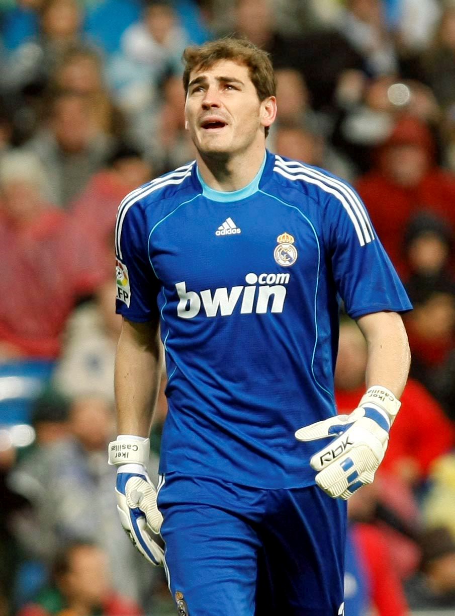 Iker Casillas cuando era portero del Real Madrid (EFE)