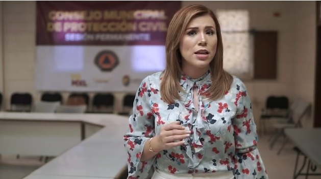 Marina del Pilar Ávila Olmeda, alcaldesa de Mexicali. (Foto: Captura de video)