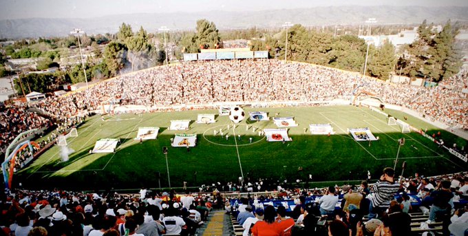 San Jose Clash vs DC United, partido inaugural de la MLS hace 25 años (Twitter @MLSes)