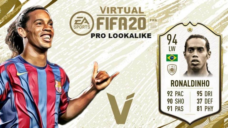 Ronaldinho saldría del FIFA 20 por sus problemas legales