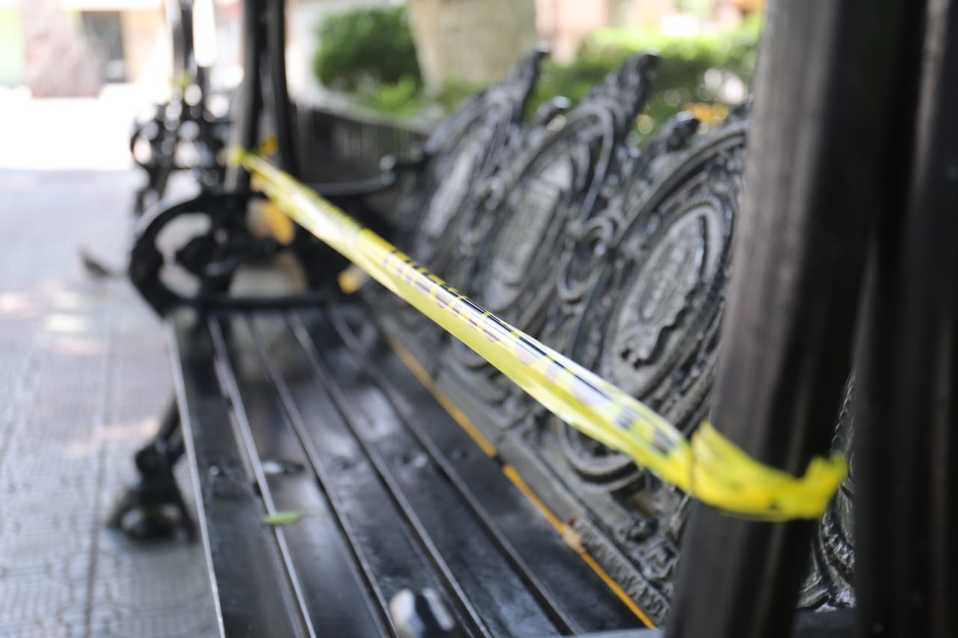 Varios espacios públicos fueron clausurados en la pandemia. (Rolando Riestra)