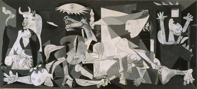 Guernica, de Pablo Picasso (Museo Nacional Centro de Arte Reina Sofía)