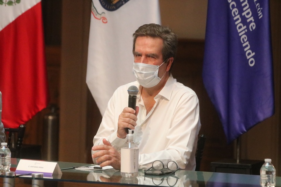 El empresario Antonio Pena, el primer caso confirmado de coronavirus en Nuevo León.