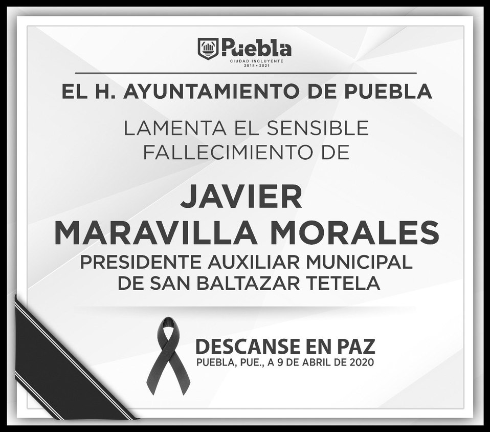 Javier Maravilla Morales, falleció el jueves Santo, a causa de un derrame cerebral. (Especial)