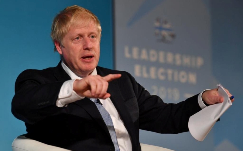 Johnson fue llevado a cuidados intensivos el lunes al empeorar su salud. (Archivo)