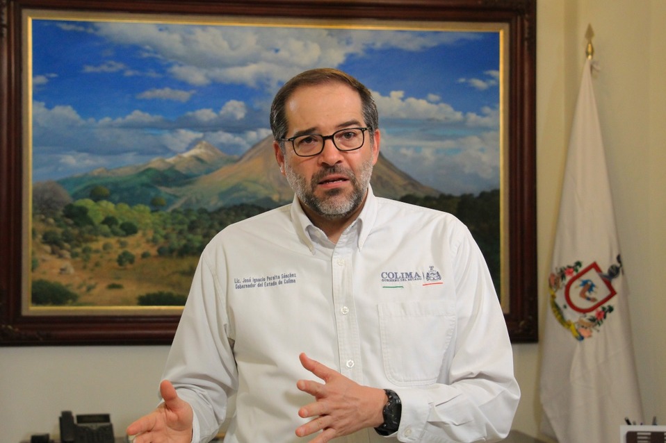 José Ignacio Peralta Sánchez, gobernador de Colima, comunicó anoche la información.