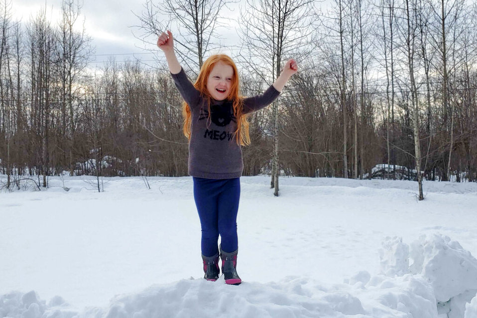 Nova Knight es originaria de Alaska. (AP)