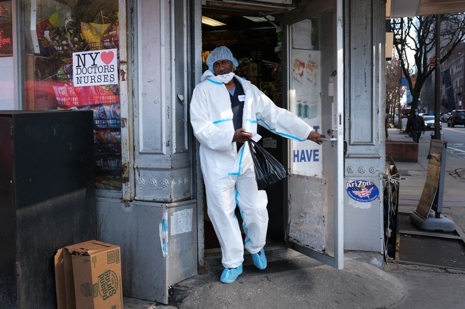 En Nueva York se encuentran uno de cada 5 infectados de coronavirus en EU. (AFP)