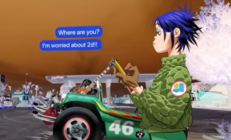 Gorillaz lanza nuevo video Aries. (Captura)