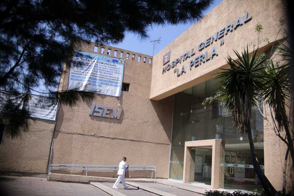 Hospital General La Perla de Nezahualcóyotl, en el Estado de México (Omar Franco)