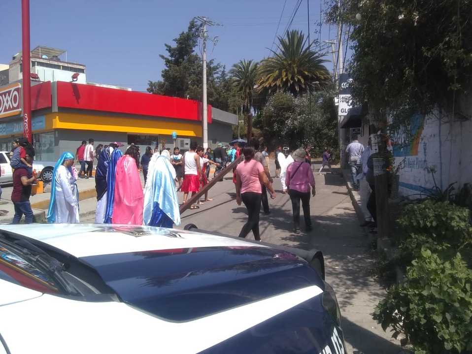 La organizadora dijo contar con un permiso. (Especial)