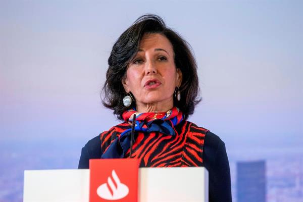 Ana Botín, presidenta del Banco Santander. |EFE