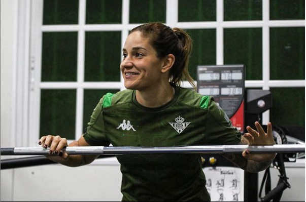 Ana María Romero, jugadora del Real Betis Femenil (Instagram @ar7willy)