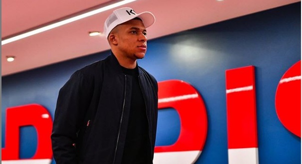 Kylian Mbappé, delantero del PSG (Instagram @k.mbappe)