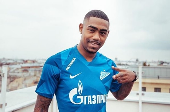 Malcom, jugador del Zenit de San Petersburgo (Instagram @malcomoliveira_97)