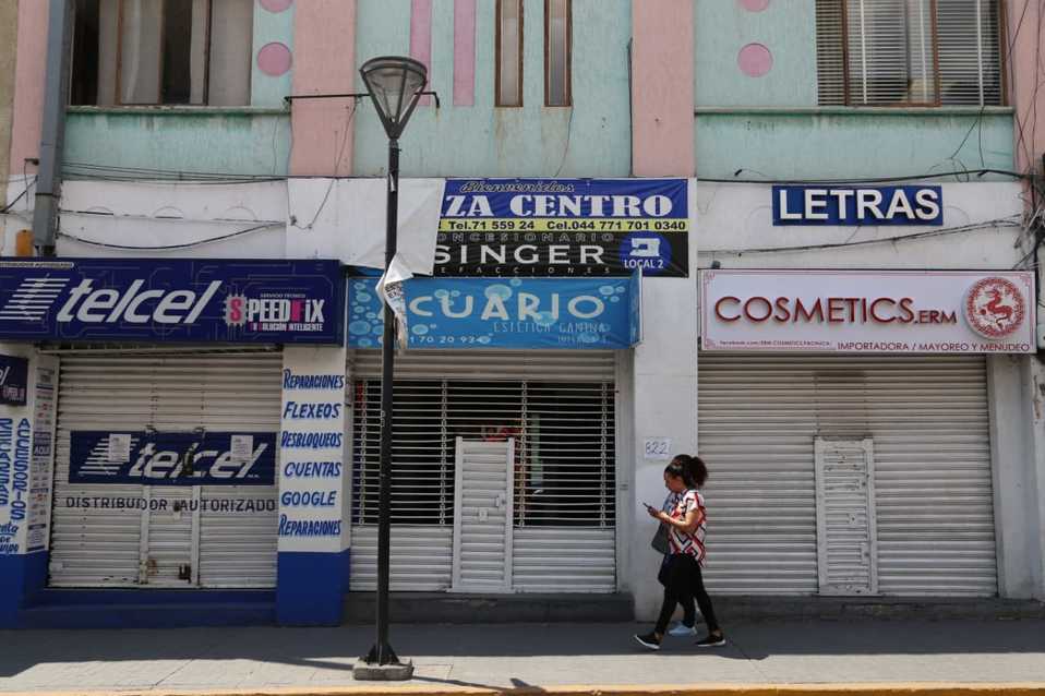 Medidas tomadas por covid-19 en Pachuca. (Jorge Sánchez)