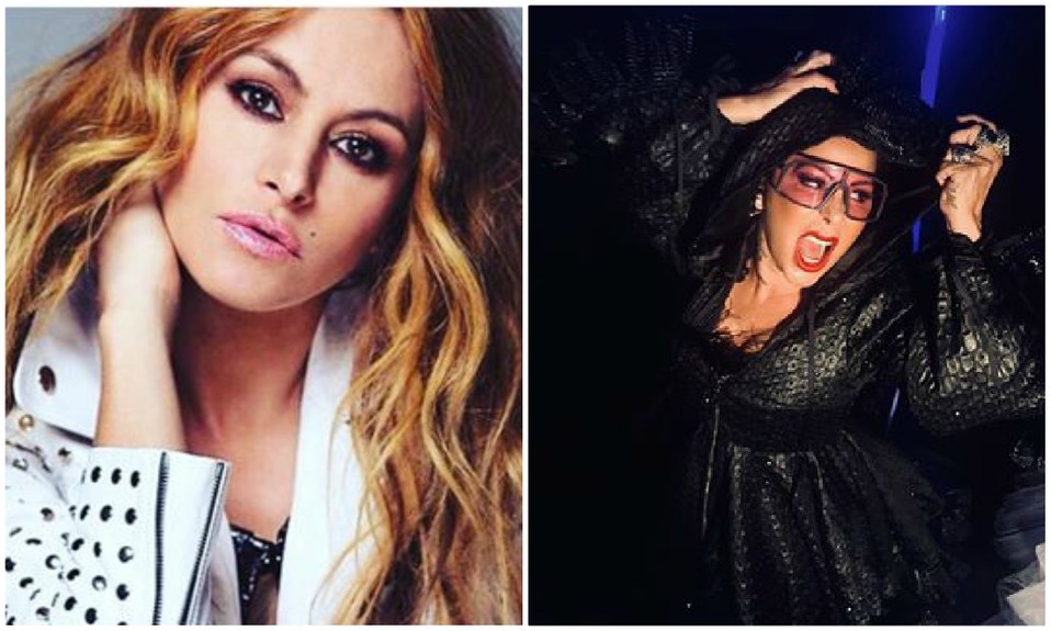 Paulina Rubio y Alejandra Guzmán