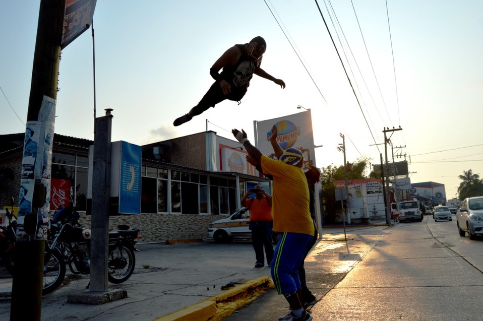 Coronavirus Tamaulipas. Luchadores (Foto/Sergio Sánchez)