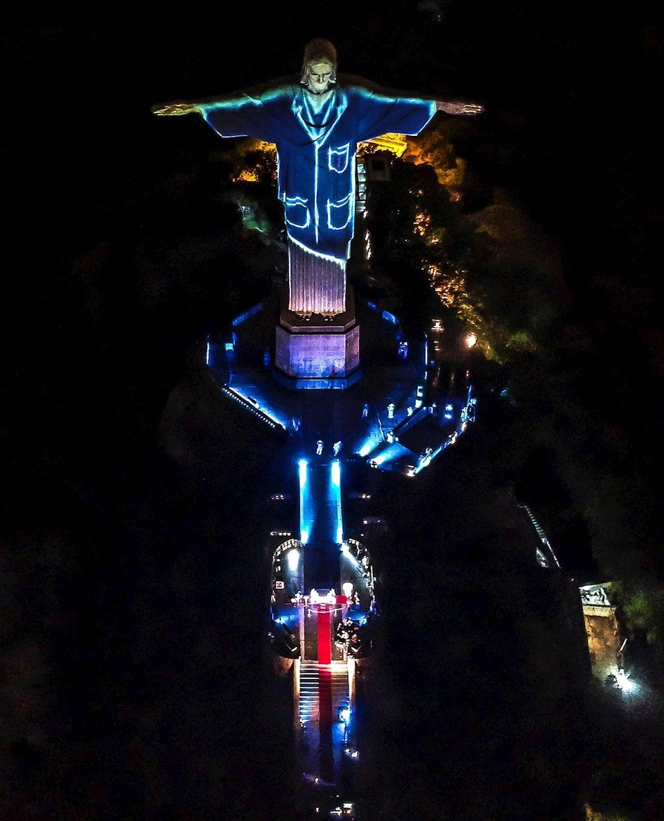 El homenaje ocurrió en Río de Janeiro, Brasil (EFE).