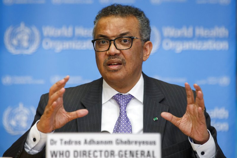 El director de la Organización Mundial de la Salud, Tedros Adhanom Ghebreyesus. (AP)
