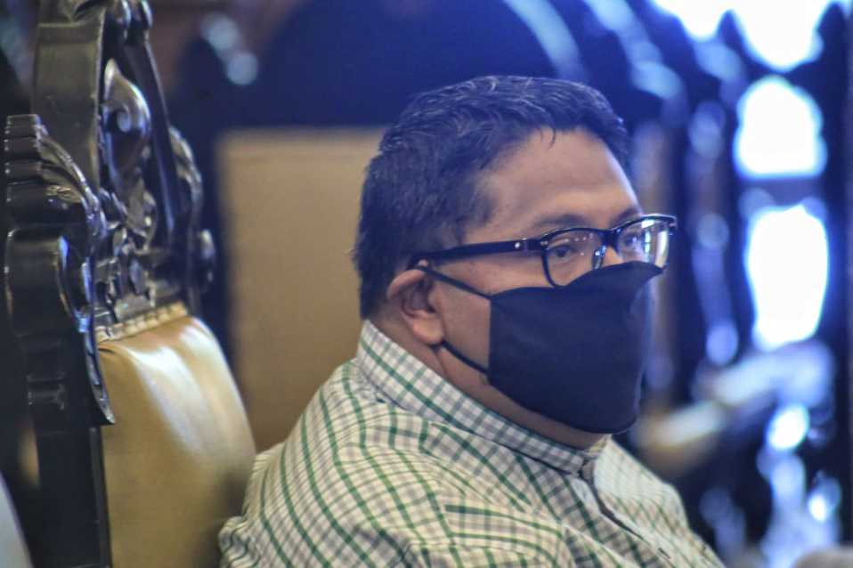 Secretario de Administración municipal, Leobardo Rodríguez Juárez. (Andrés Lobato)