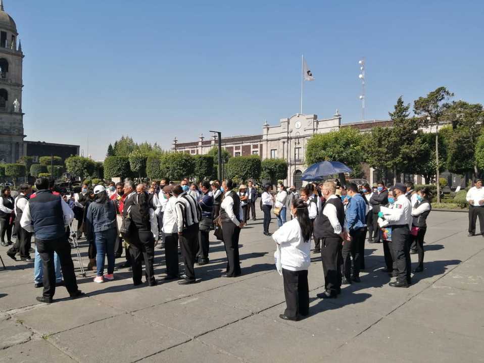 Advirtieron con seguir manifestándose hasta tener respuesta de las autoridades. (Abadiel Martínez)